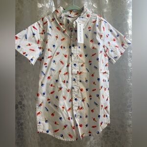 Janie and Jack boys summer shirt.
